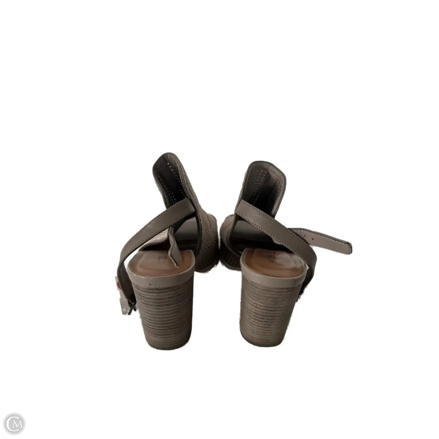 Shoes Heels Block By Kelsi Dagger In Grey, Size: 6.5