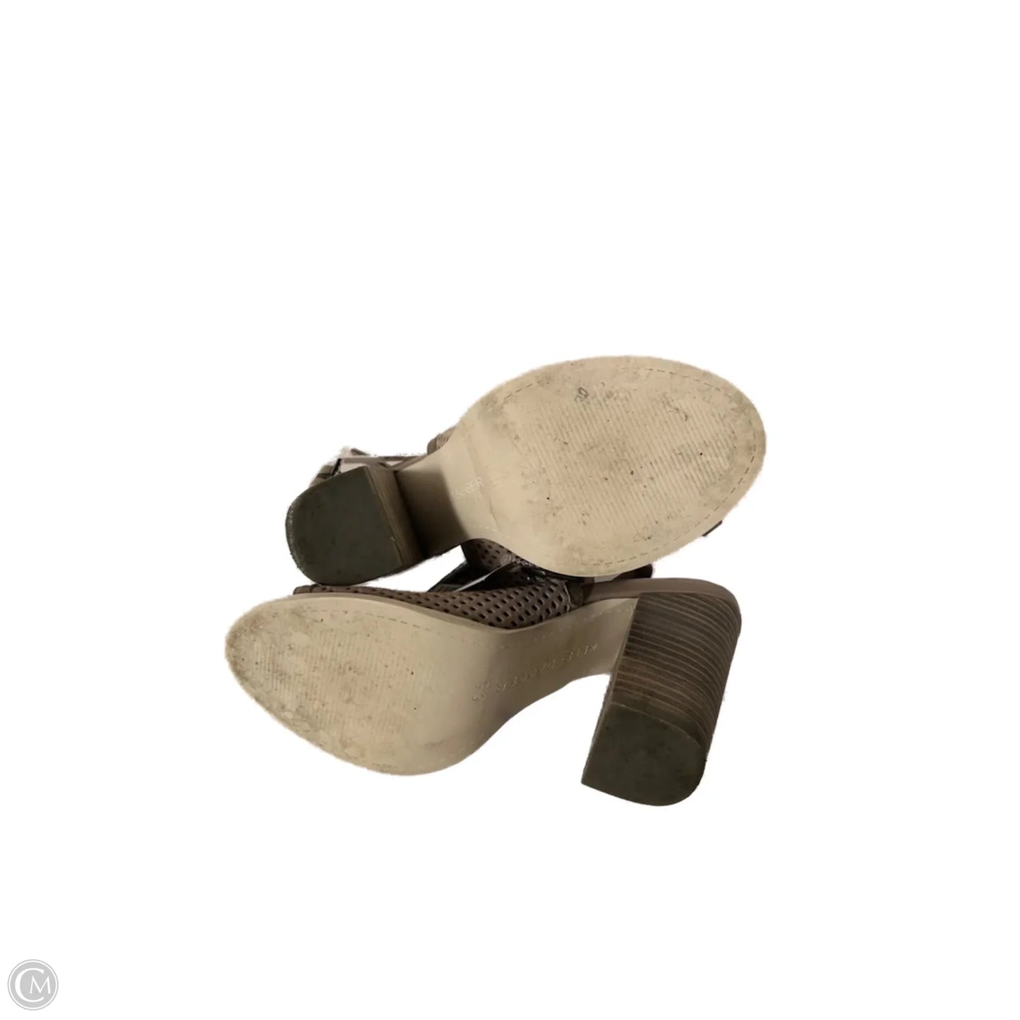 Shoes Heels Block By Kelsi Dagger In Grey, Size: 6.5