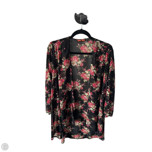Kimono By Love Tree In Black, Size: M