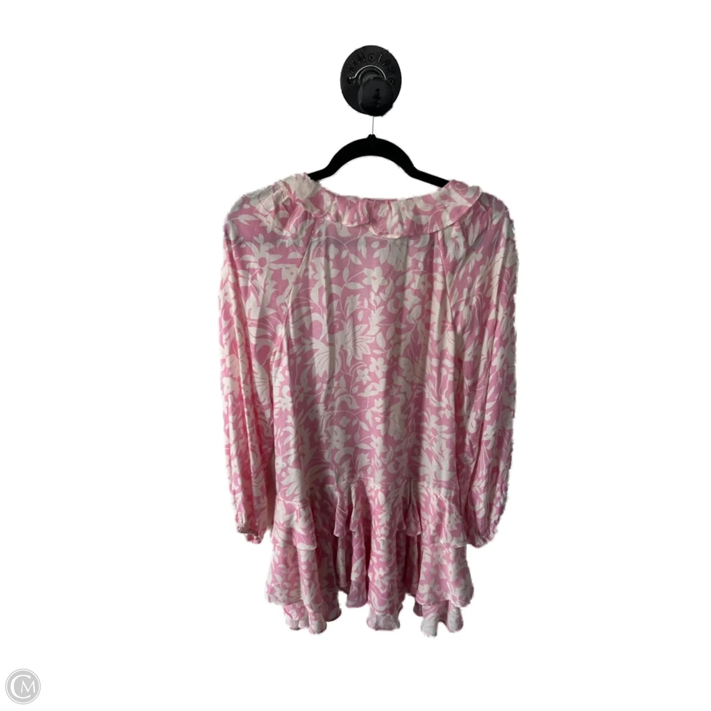 Dress Casual Short By Free People In Cream & Pink, Size: S