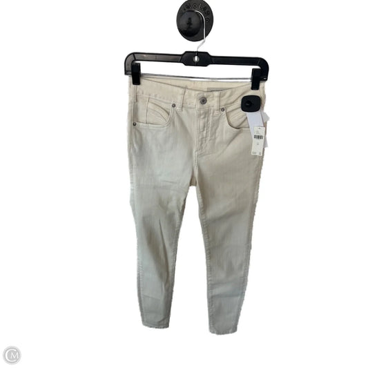 Jeans Skinny By Pilcro In Cream, Size: 2