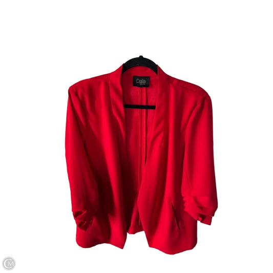 Blazer By Dalia In Red, Size: Xl