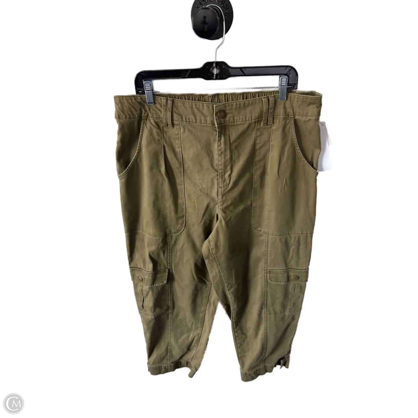 Pants Cargo & Utility By Knox Rose In Green, Size: 14