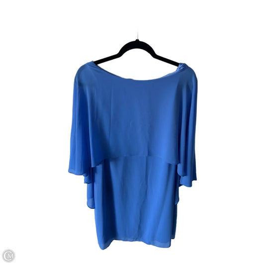 Dress Party Short By Vince Camuto In Blue, Size: 1x