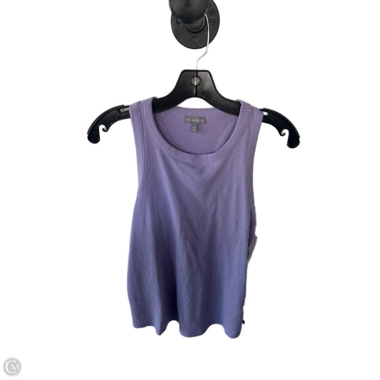 Tank Top By Talbots In Purple, Size: Mp
