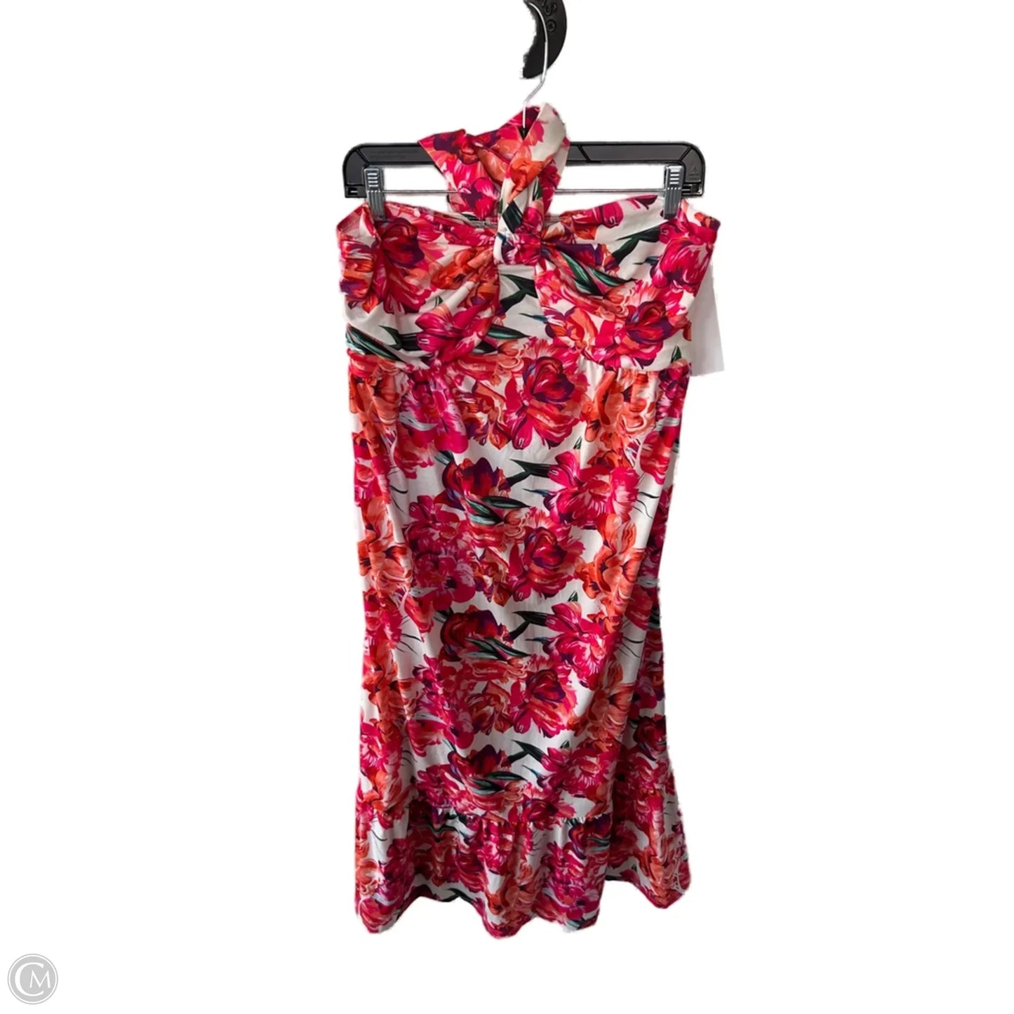 Dress Casual Midi By Grace Karin In Orange & Pink, Size: M