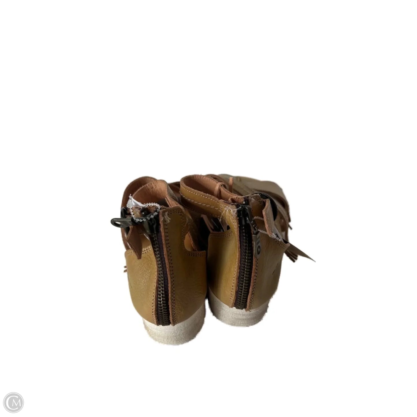 Sandals Flats By Bed Stu In Yellow, Size: 7