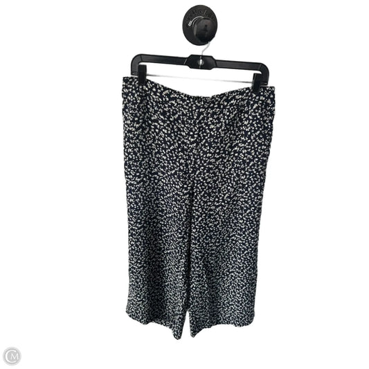 Pants Wide Leg By J. Jill In Blue & White, Size: 4