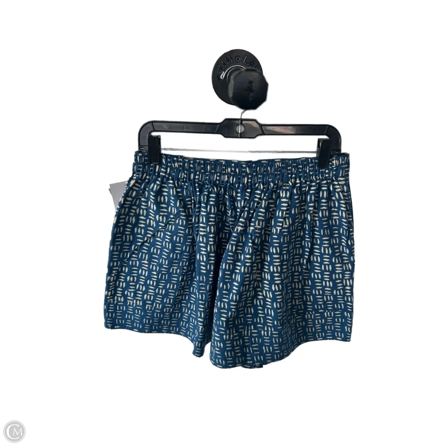 Shorts By Cmc In Blue & Cream, Size: 12