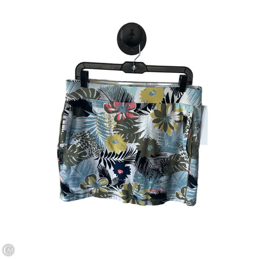 Skort By Talbots In Blue & White, Size: 12p