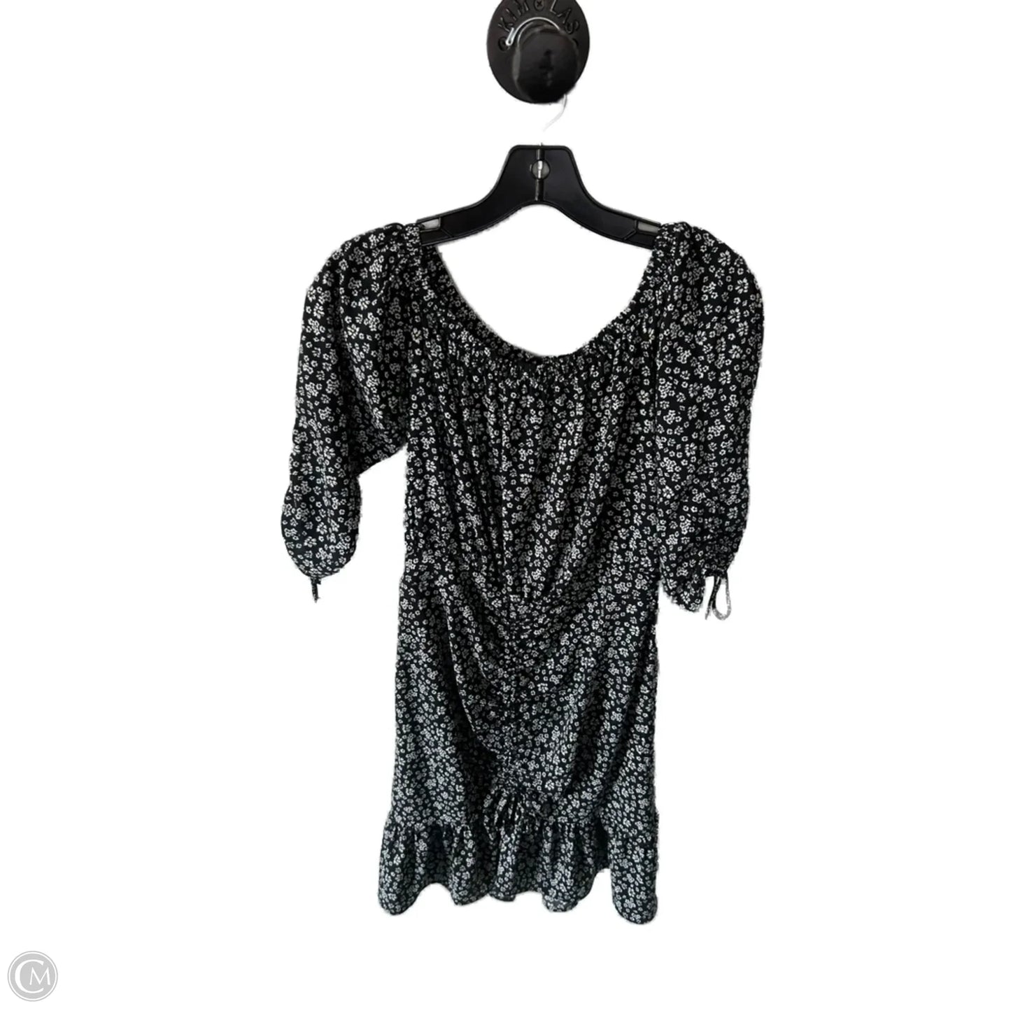 Dress Casual Short By Zara In Black & White, Size: M