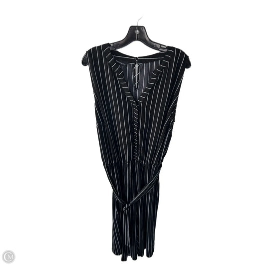 Jumpsuit By Fortune & Ivy In Black & White, Size: 2x