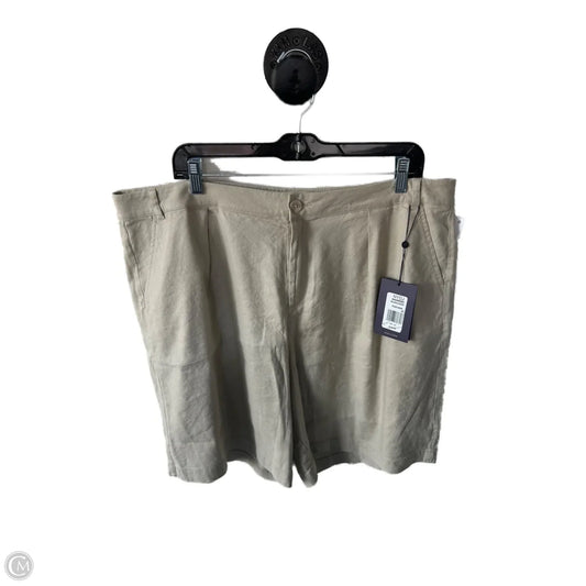 Shorts By Not Your Daughters Jeans In Tan, Size: 16