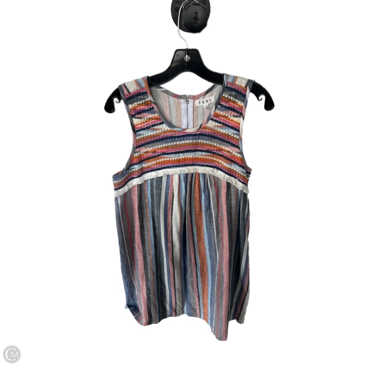 Dress Casual Short By Thml In Orange, Size: S