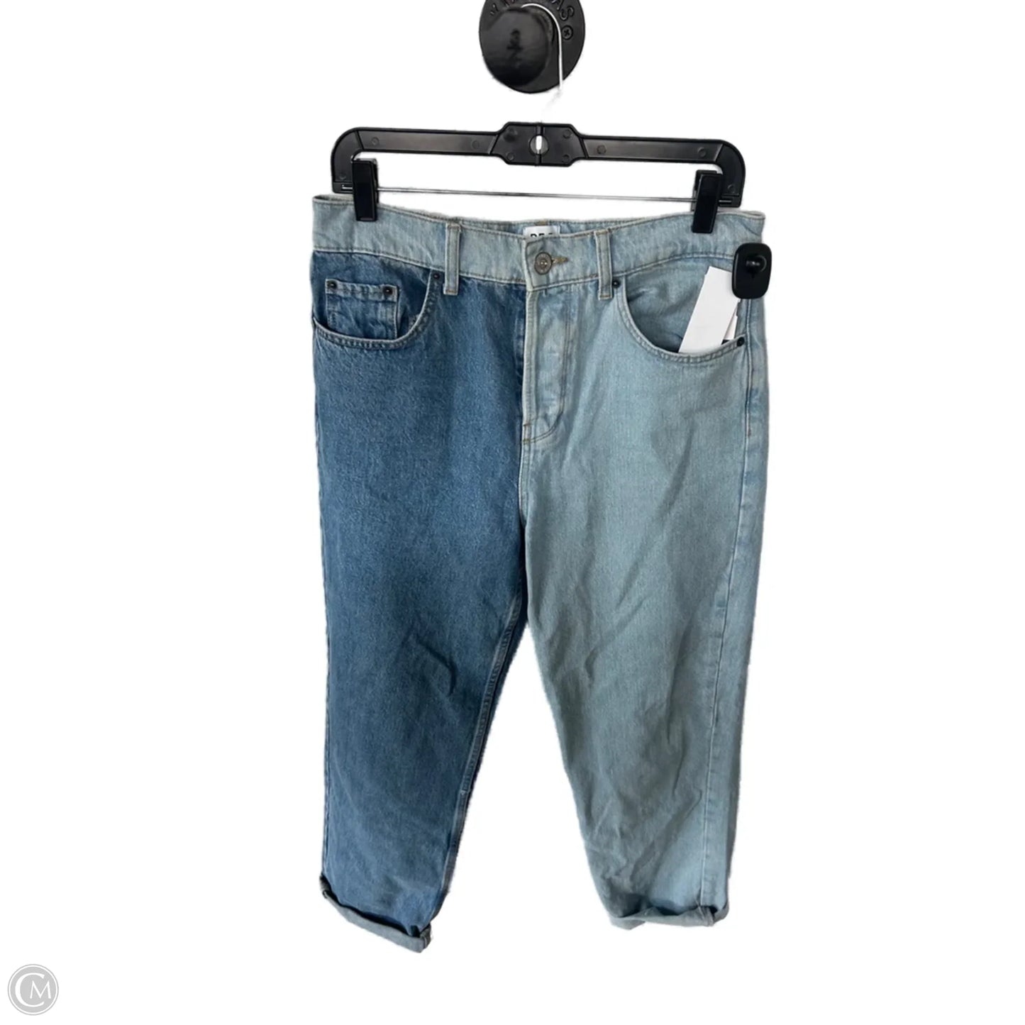 Jeans Straight By Bdg In Blue Denim, Size: 10