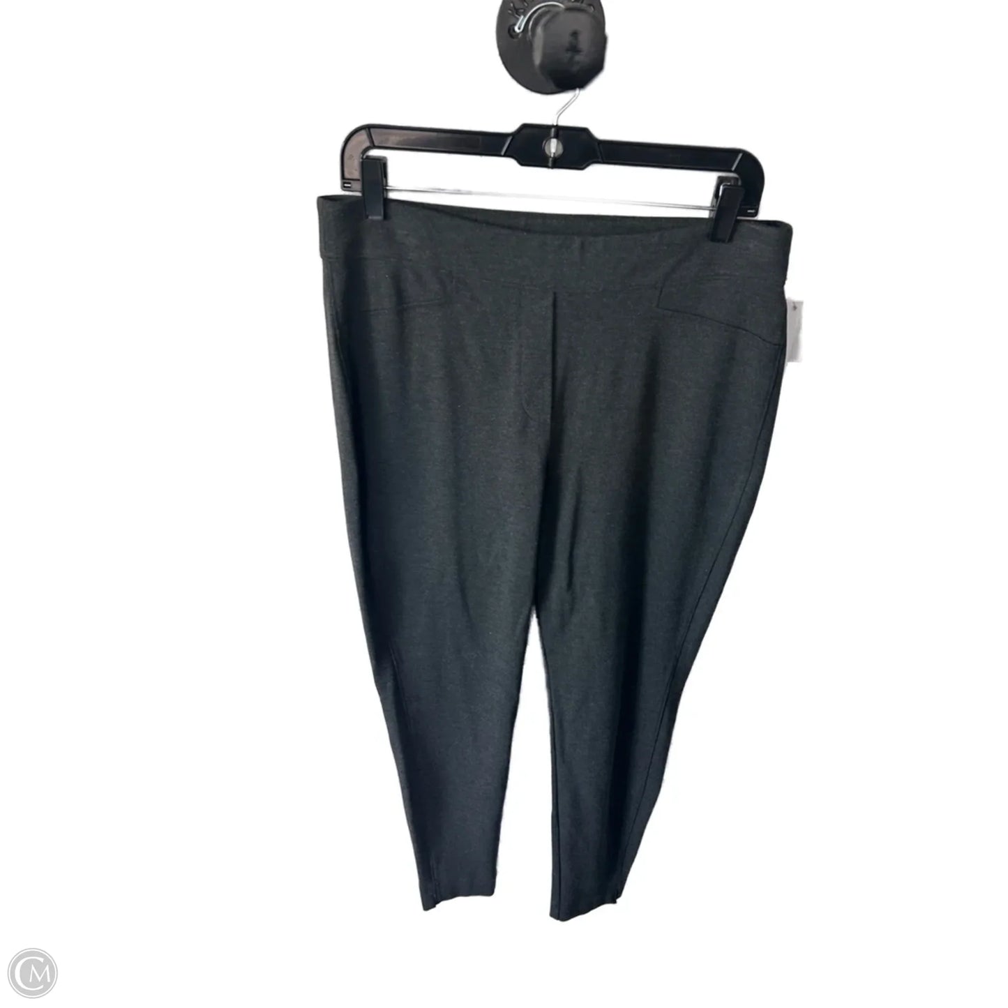 Pants Leggings By Chicos In Grey, Size: 12