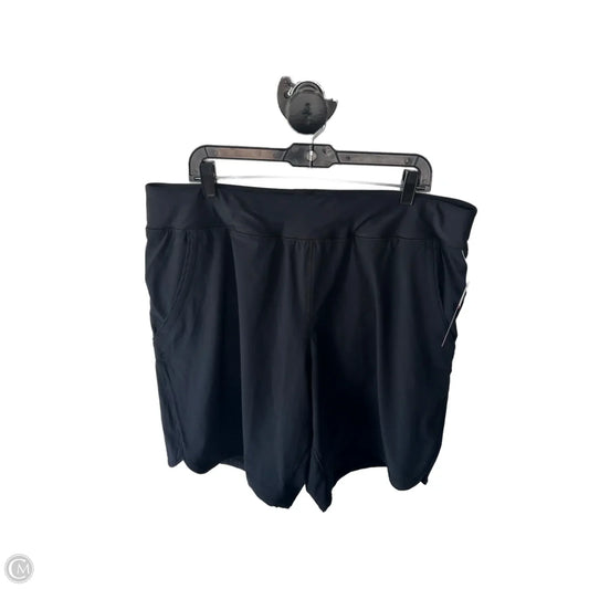 Athletic Shorts By Lands End In Black, Size: 18