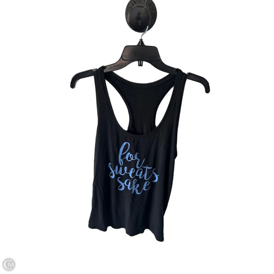 Athletic Tank Top By Lululemon In Black, Size: S