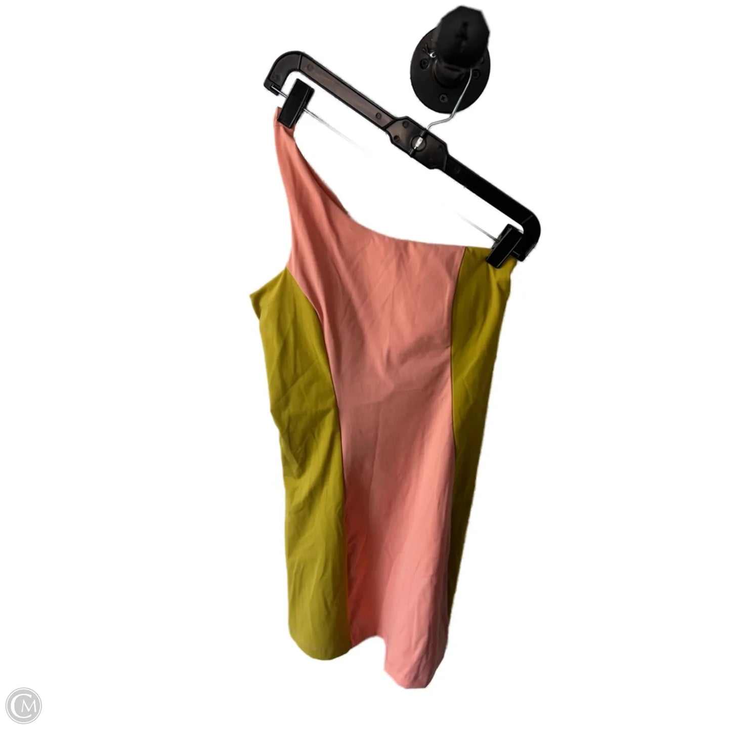 Athletic Dress By Outdoor Voices In Green & Orange, Size: Xs