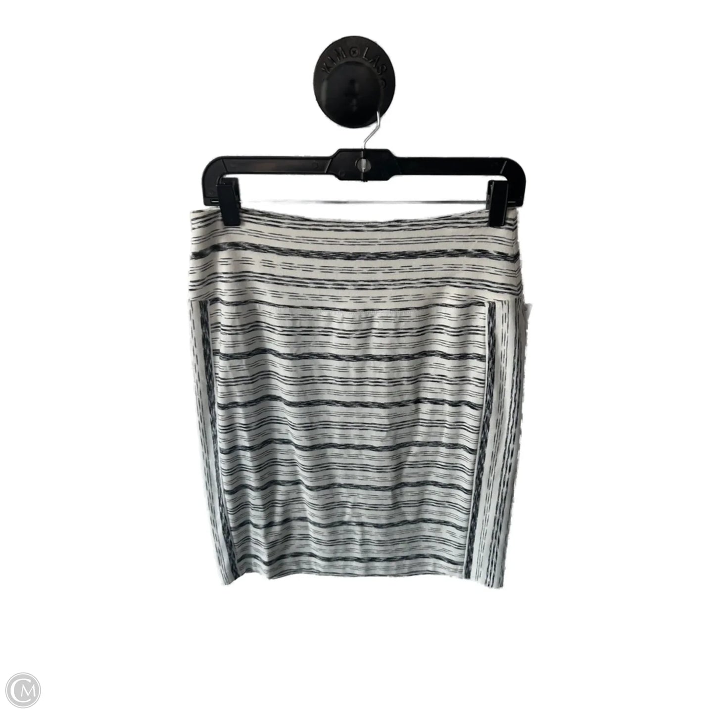 Skirt Mini & Short By J. Jill In Black & Cream, Size: 0