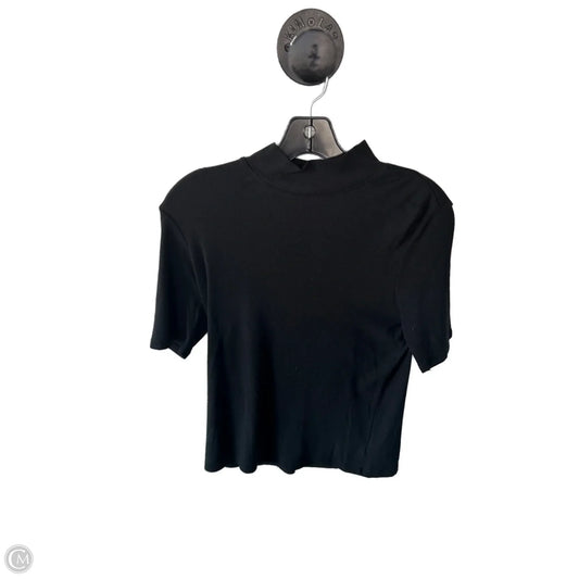 Top Short Sleeve Basic By Joie In Black, Size: M