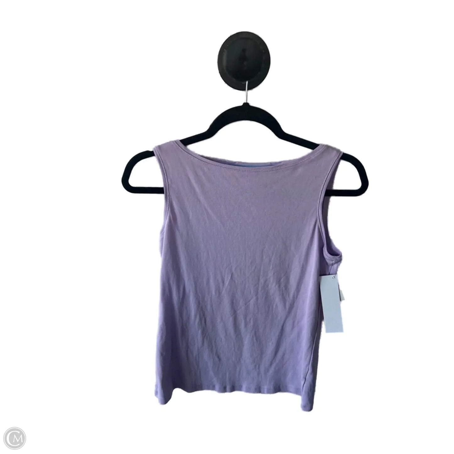 Top Sleeveless Basic By Talbots In Purple, Size: Mp