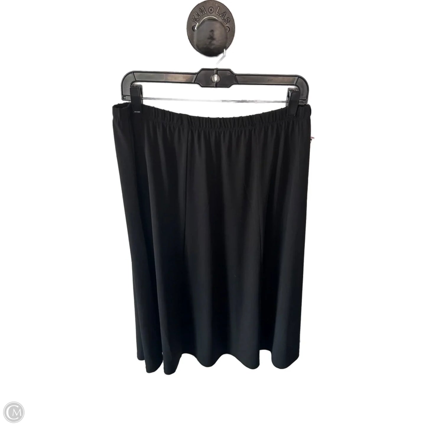 Skirt Midi By Christopher And Banks In Black, Size: 12