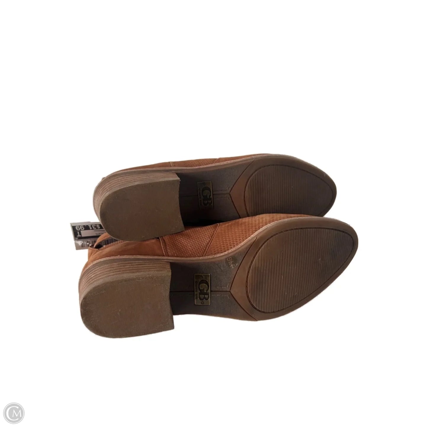 Boots Ankle Flats By Gianni Bini In Brown, Size: 9