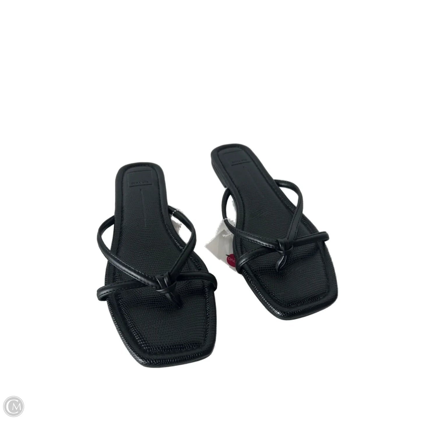 Sandals Flip Flops By Dolce Vita In Black, Size: 11