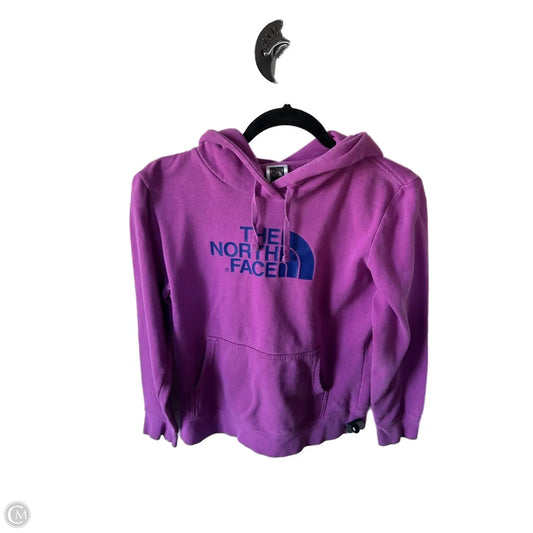 Sweatshirt Hoodie By The North Face In Purple, Size: M