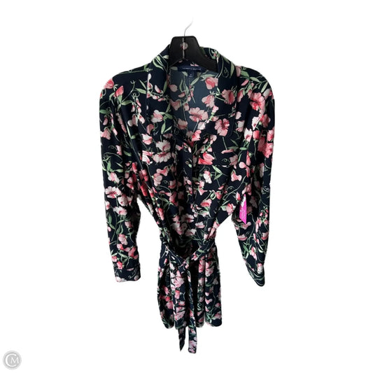 Dress Casual Short By Tommy Hilfiger In Blue & Pink, Size: Xl