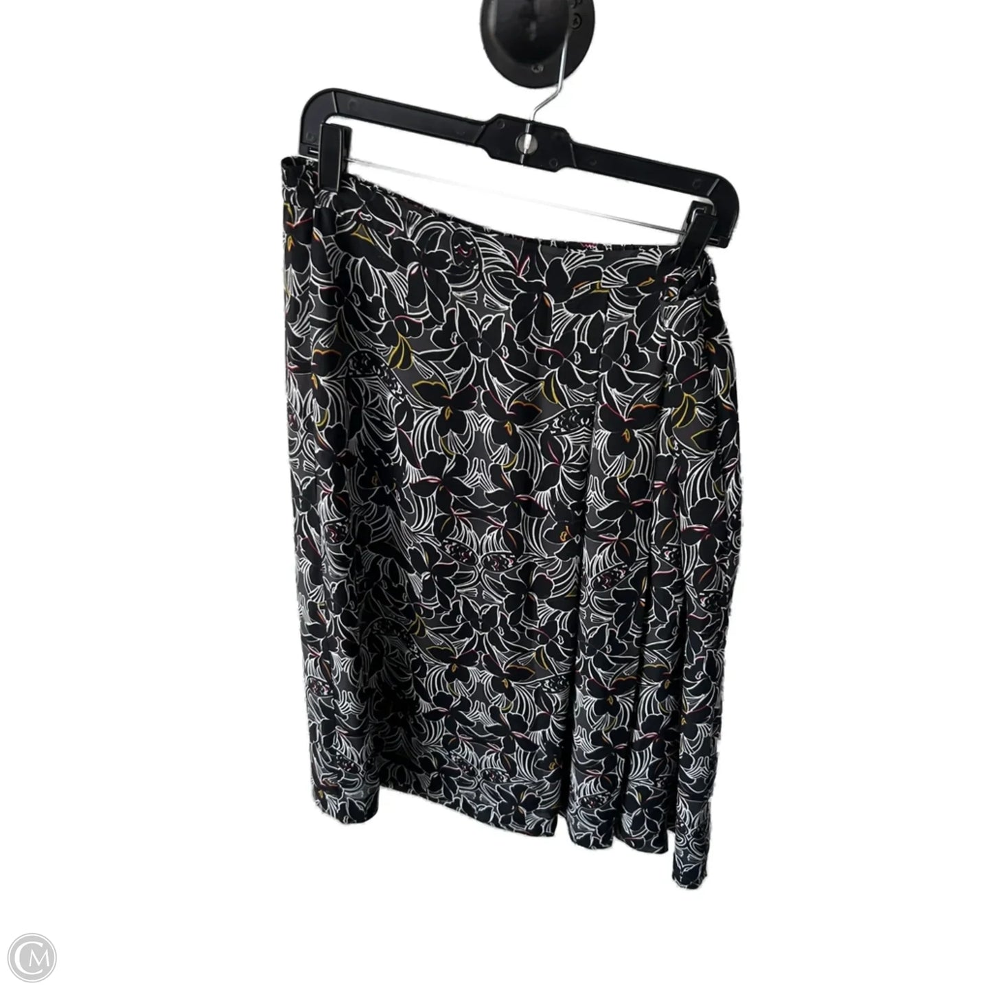 Skirt Midi By Classiques Entier In Black & White, Size: 14