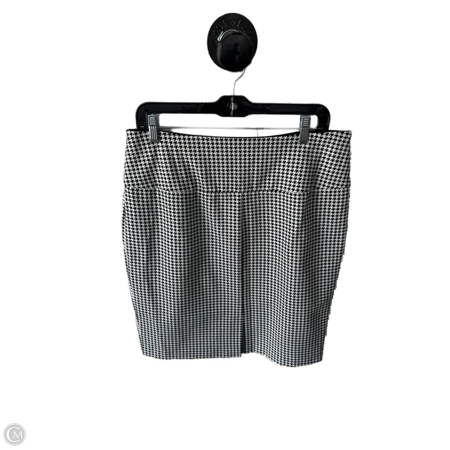 Skirt Midi By Peck And Peck In Black & White, Size: 12