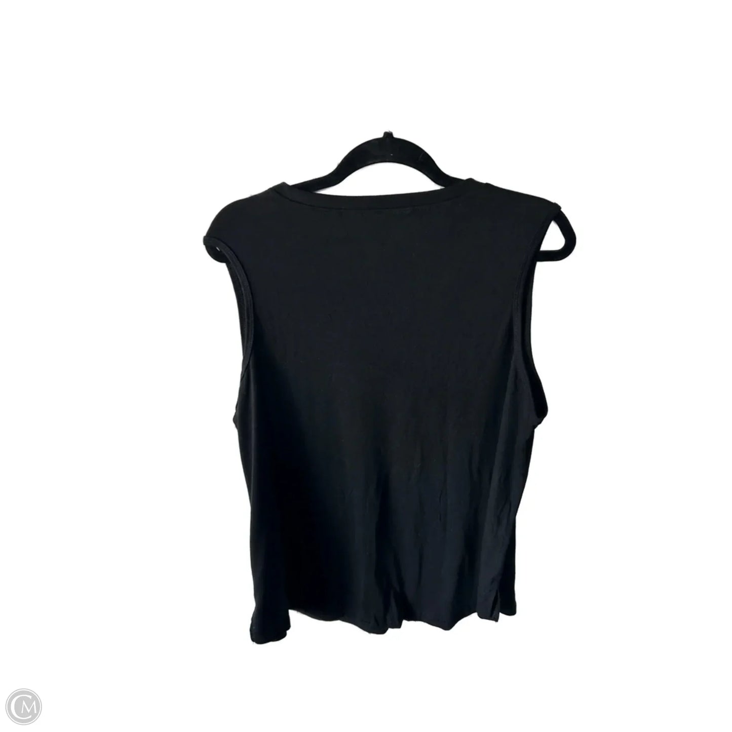 Top Sleeveless Basic By Clothes Mentor In Black, Size: Xxl