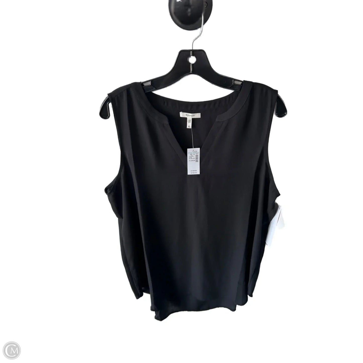 Top Sleeveless By Maurices In Black, Size: Xl