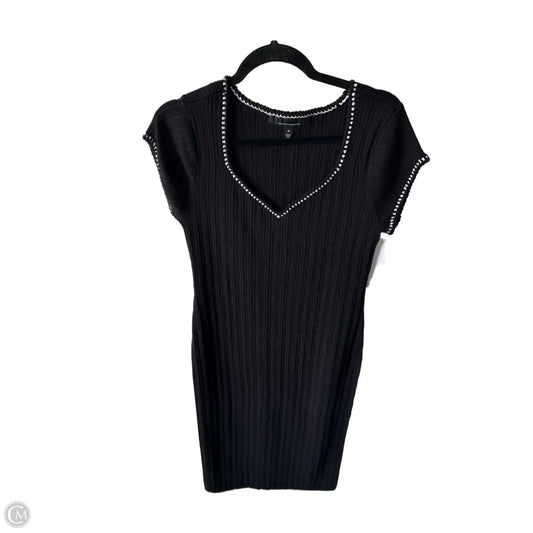 Dress Casual Midi By White House Black Market In Black, Size: M