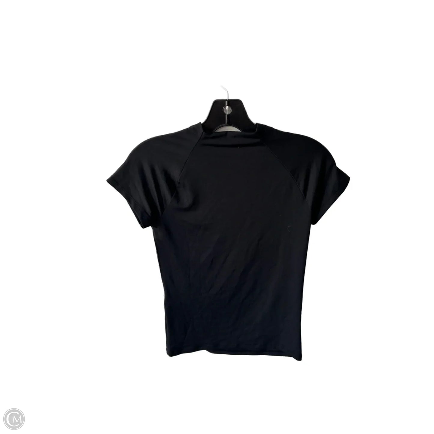 Top Short Sleeve By Zara In Black, Size: M