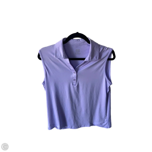 Top Sleeveless By Clothes Mentor In Purple, Size: L
