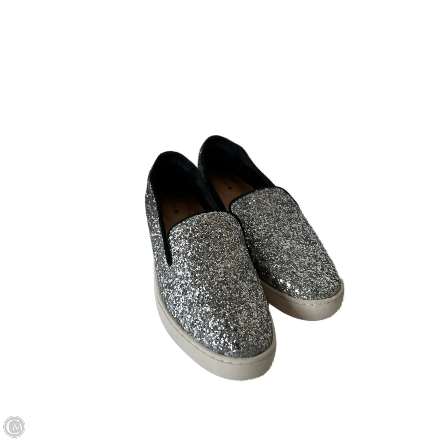 Shoes Sneakers By Birdies In Black & Silver, Size: 7