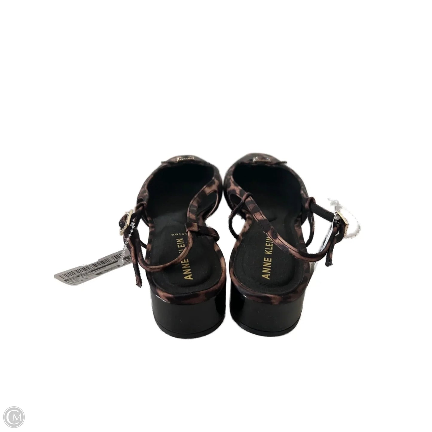 Shoes Heels Block By Anne Klein In Black & Brown, Size: 8.5