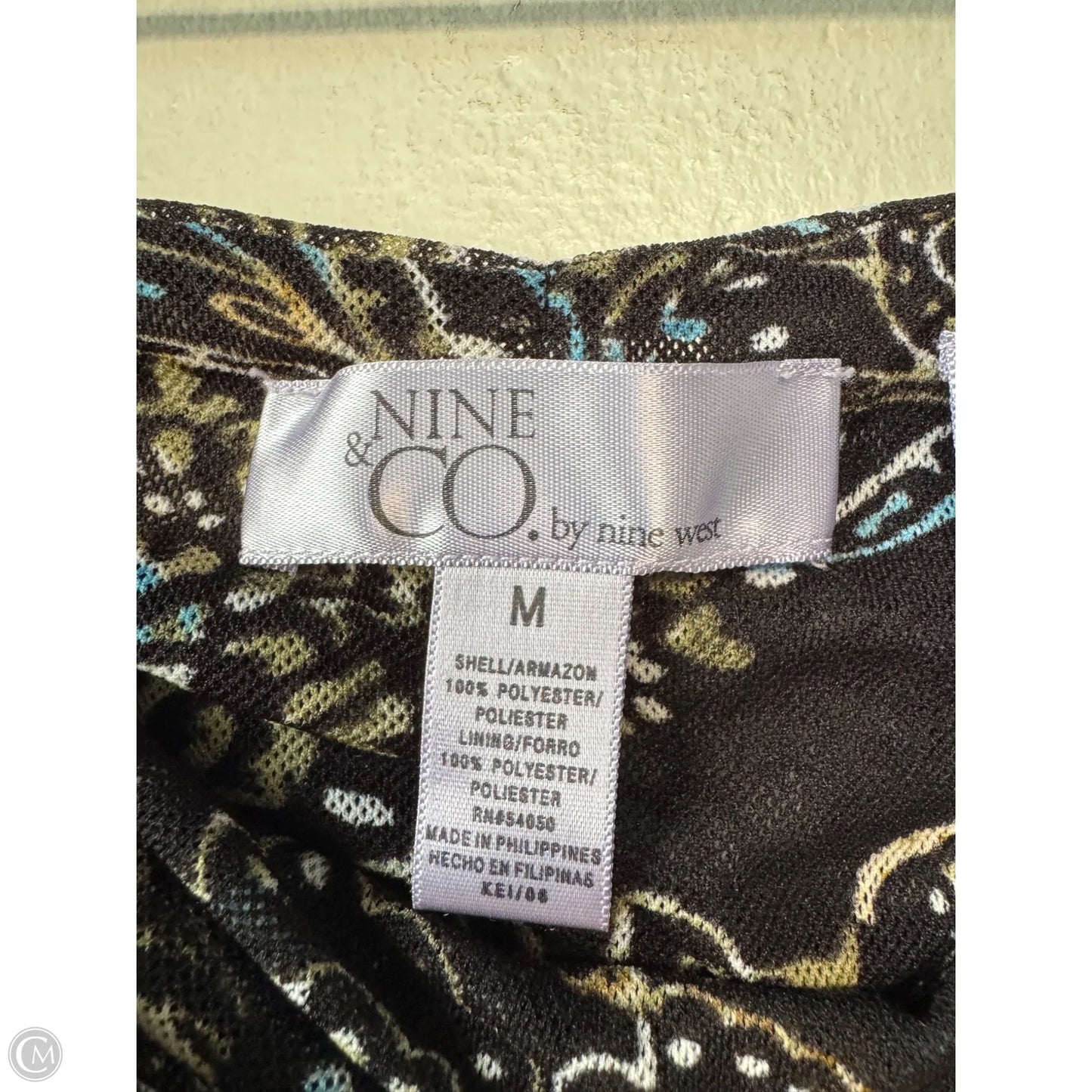 Skirt Midi By Nine West Apparel In Black, Size: 8