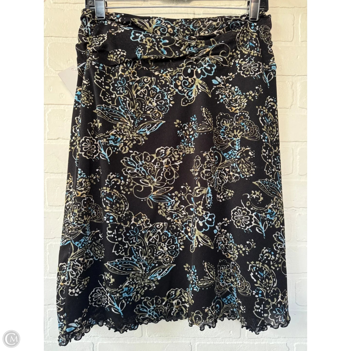 Skirt Midi By Nine West Apparel In Black, Size: 8
