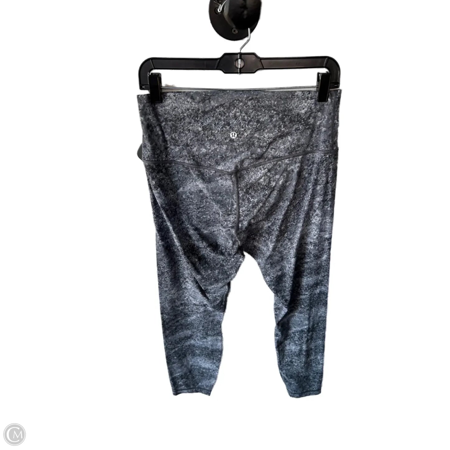 Athletic Leggings By Lululemon In Grey, Size: 10