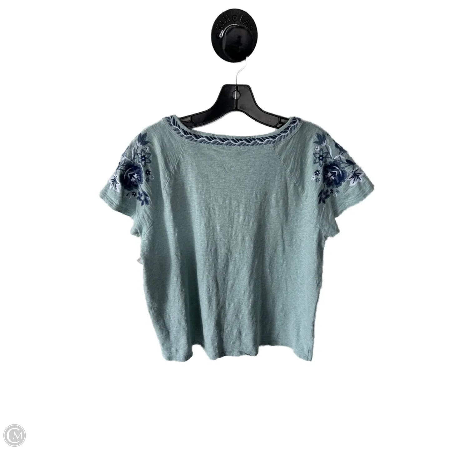 Top Short Sleeve By J. Jill In Blue, Size: M