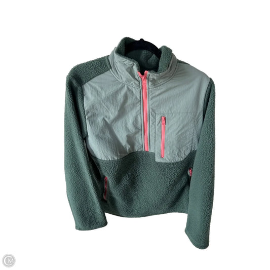 Jacket Fleece By Te Verde In Green, Size: S