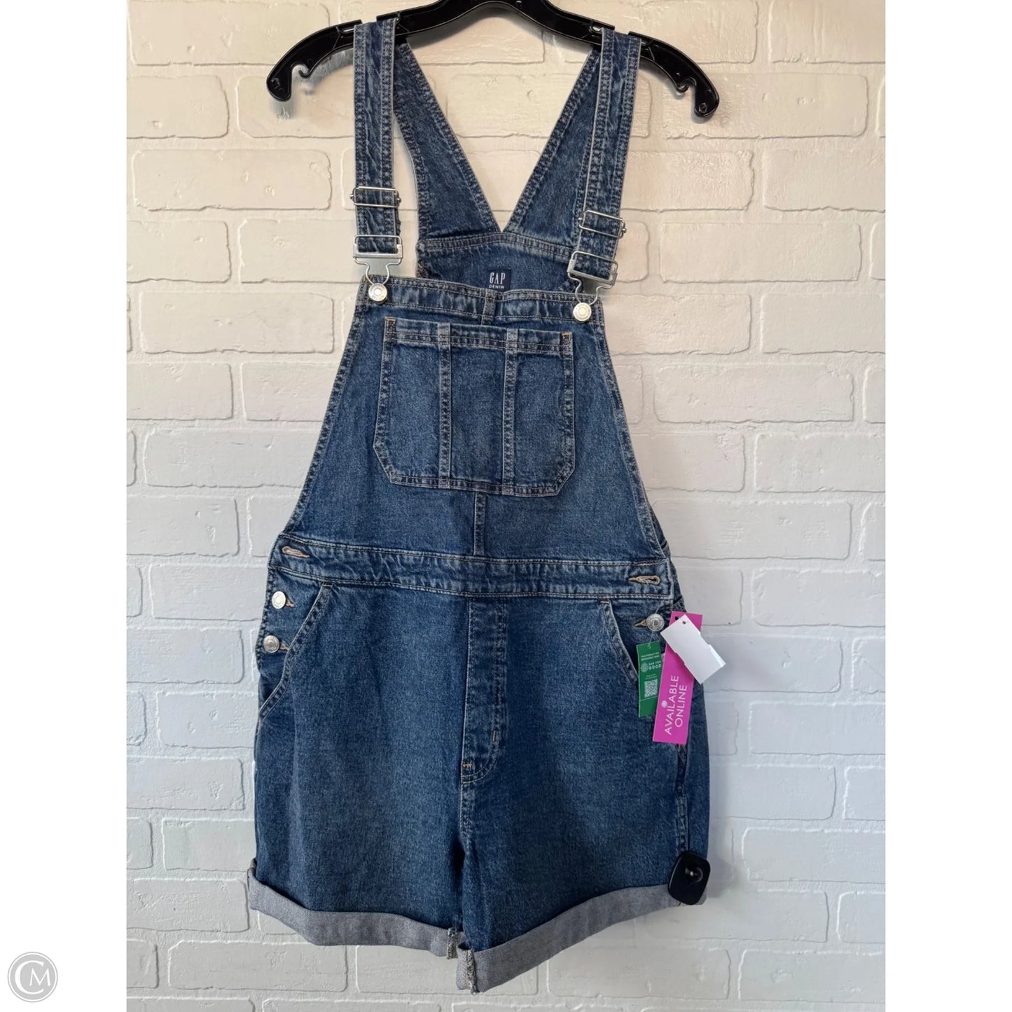 Shortalls By Gap In Blue Denim, Size: S