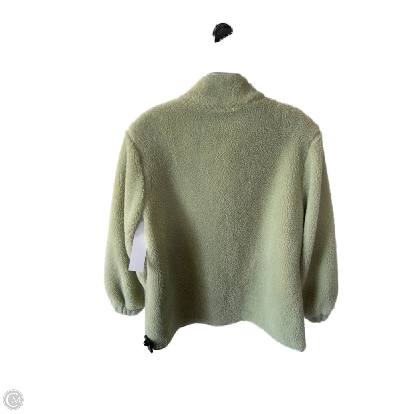 Jacket Fleece By Pink Lily In Green, Size: S
