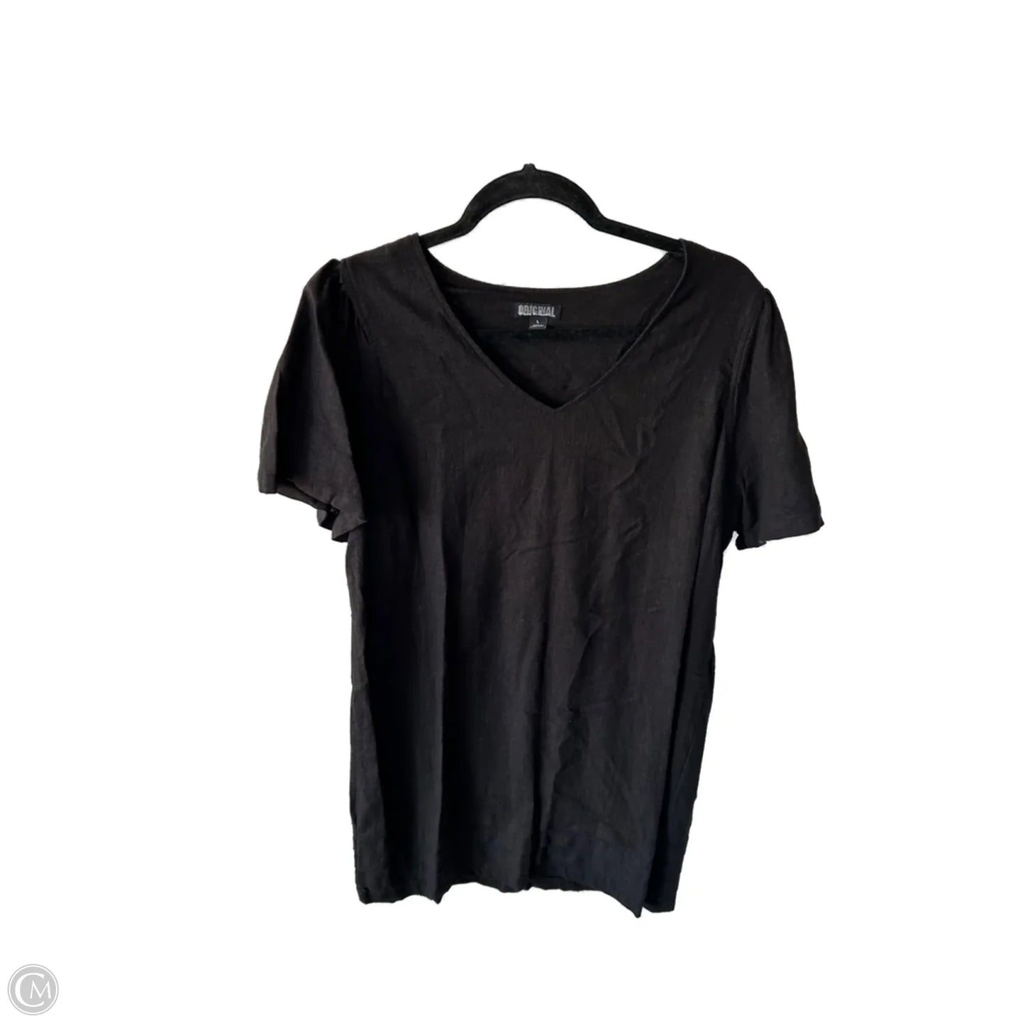 Dress Casual Short By Nicole Miller In Black, Size: L