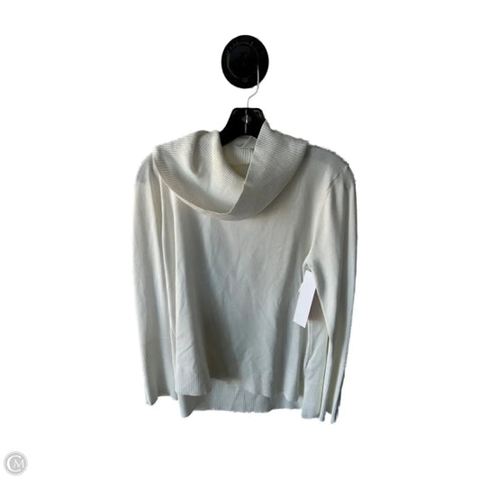 Sweater By Cable And Gauge In White, Size: L