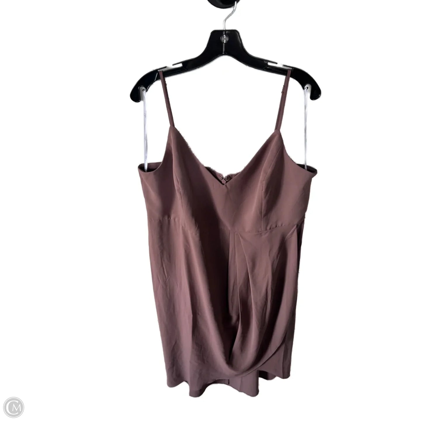 Dress Party Midi By Lulus In Brown, Size: 2x